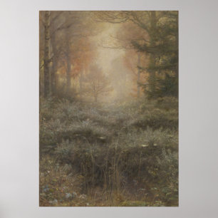 Pôster Furze Orvalho-Embebido por John Everett Millais