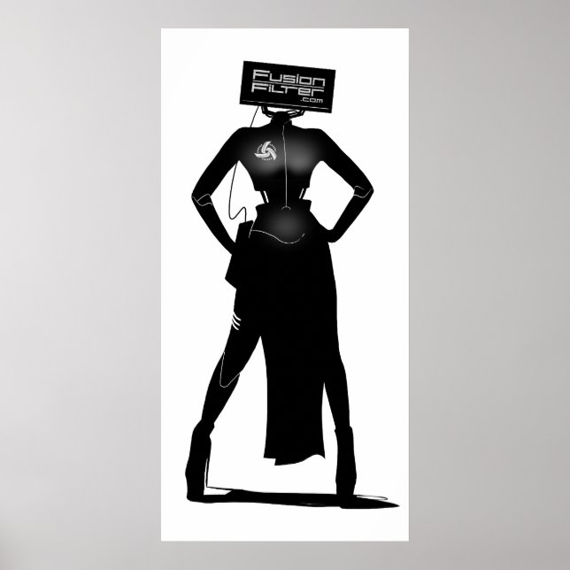 Pôster FusãoFiltro Fembot (Frente)