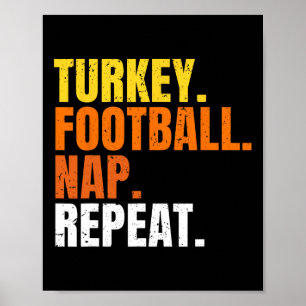 Poster Fútbol Turquia Sonho Repetir Abóbora Feliz Dia de 