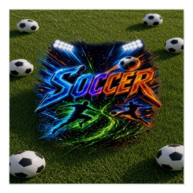 Pôster Futebol (Frente)