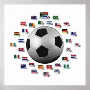 Pôster Futebol 2010