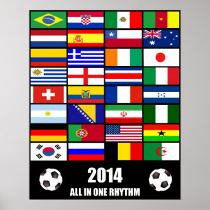 Poster Futebol 2014