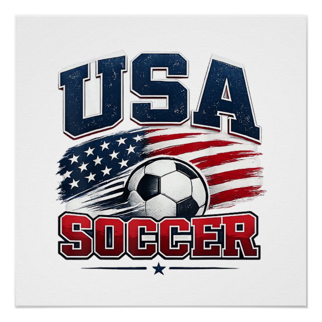 Pôster Futebol 2026 EUA (Frente)