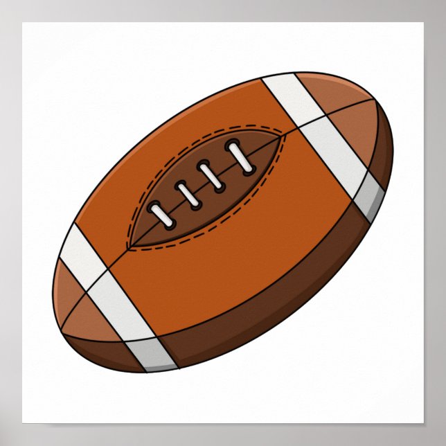 Poster Futebol americano (Frente)