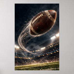 Poster Futebol Americano em Vôo – Estádio Cinematográfico
