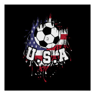 Pôster Futebol americano EUA
