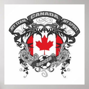 Poster Futebol Canadá