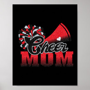 Poster Futebol Chee Mãe Red Black Pom Leopard 1