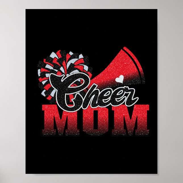 Poster Futebol Chee Mãe Red Black Pom Leopard 1 (Frente)