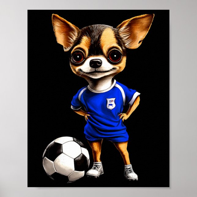 Poster Futebol Chihuaua (Frente)