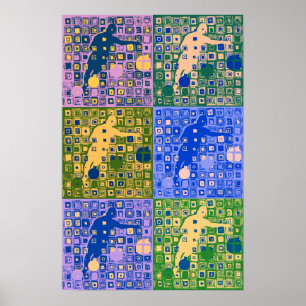 Pôster Futebol Collage Soccer Art 2014 Futebol futebol