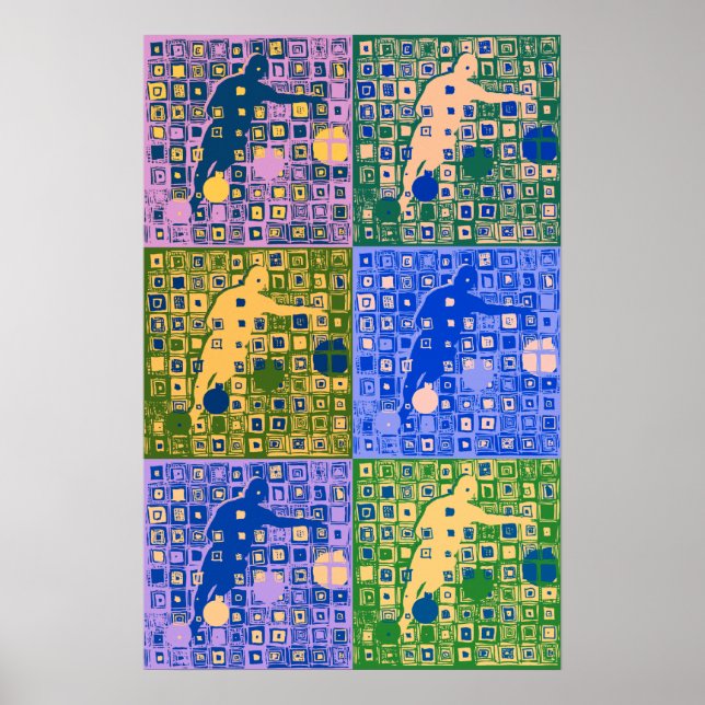 Pôster Futebol Collage Soccer Art 2014 Futebol futebol (Frente)