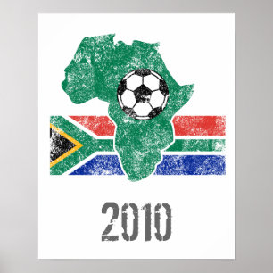 Poster Futebol da África do Sul