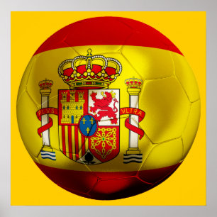 Poster Futebol da espanha