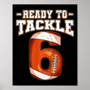 Poster Futebol de 6 Birthday