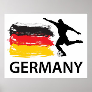 Poster Futebol de Alemanha