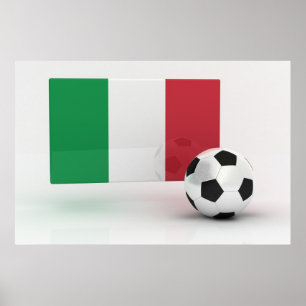 Poster Futebol de Italia