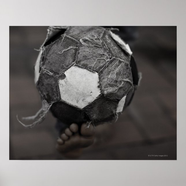 Poster Futebol de rua panamenho (Frente)