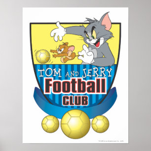 Pôster Futebol de Tom e de Jerry (futebol) 5