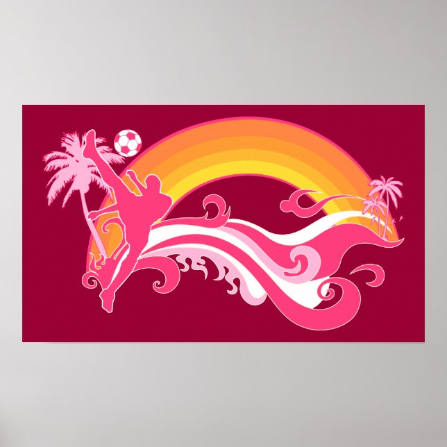 Pôster futebol de verão (Frente)