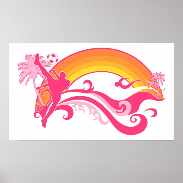 Pôster futebol de verão (Frente)