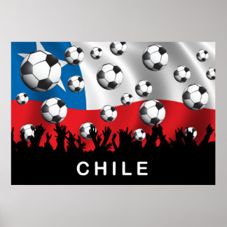 Pôster Futebol do Chile