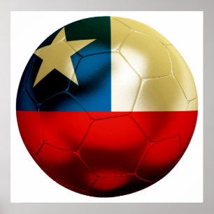 Pôster Futebol do Chile