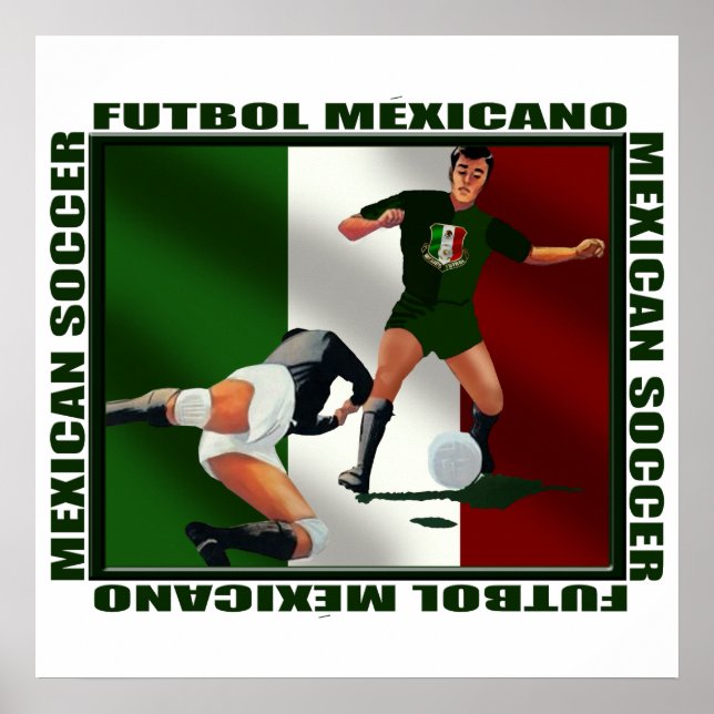 Pôster Futebol do México (Frente)