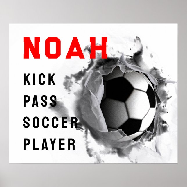 Poster Futebol engraçado (Frente)