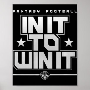 Poster Futebol Fantástico Para Ganhar
