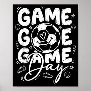 Poster Futebol no Dia de Jogo