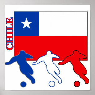 Pôster Futebol o Chile