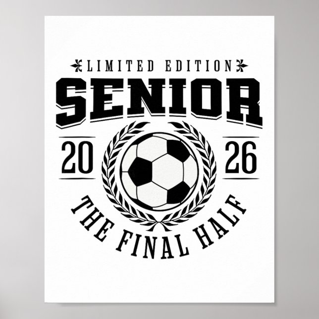 Poster Futebol Senior 2026 O Último Tempo  (Frente)