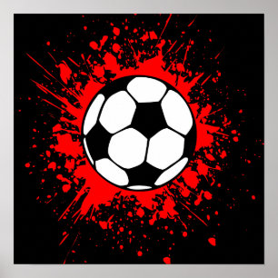 Pôster futebol splatz