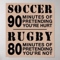 Futebol vs Rugby