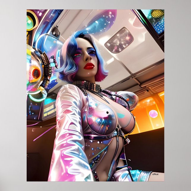 Poster Futurist Revelry (Frente)