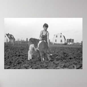 Pôster Futuro Agricultor, 1940