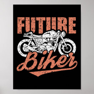 Poster Futuro Biker - Curso de motocicleta Legal