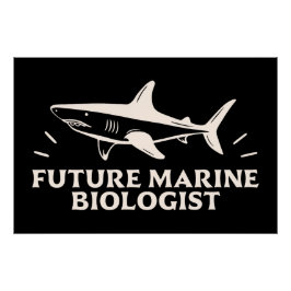 Pôster Futuro biólogo marinho