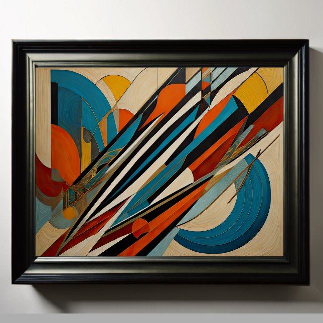 Poster Futuro de Design Abstrato Moderno 4:5 (Criador carregado)