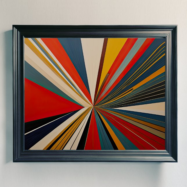 Poster Futuro de Design Abstrato Moderno 4:5 (Criador carregado)