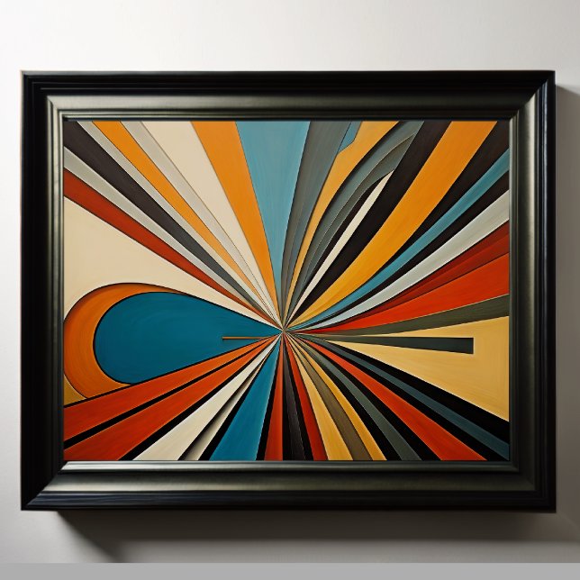 Poster Futuro de Design Abstrato Moderno 4:5 (Criador carregado)