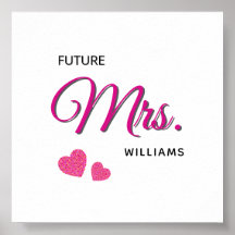 Futuro Design de Casamento Personalizado Sra