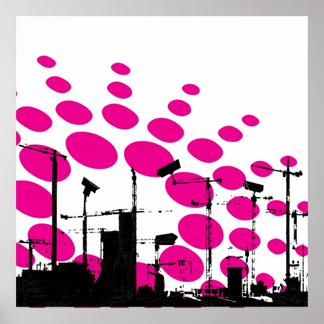 Pôster Futuro distópico (Frente)