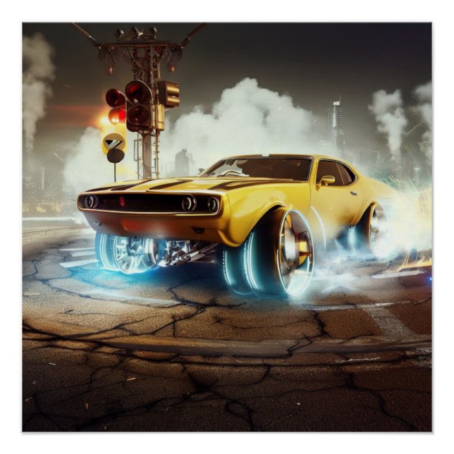 Pôster Futuro do Mod do Carro? 007 (Frente)