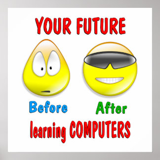 Pôster Futuro dos computadores