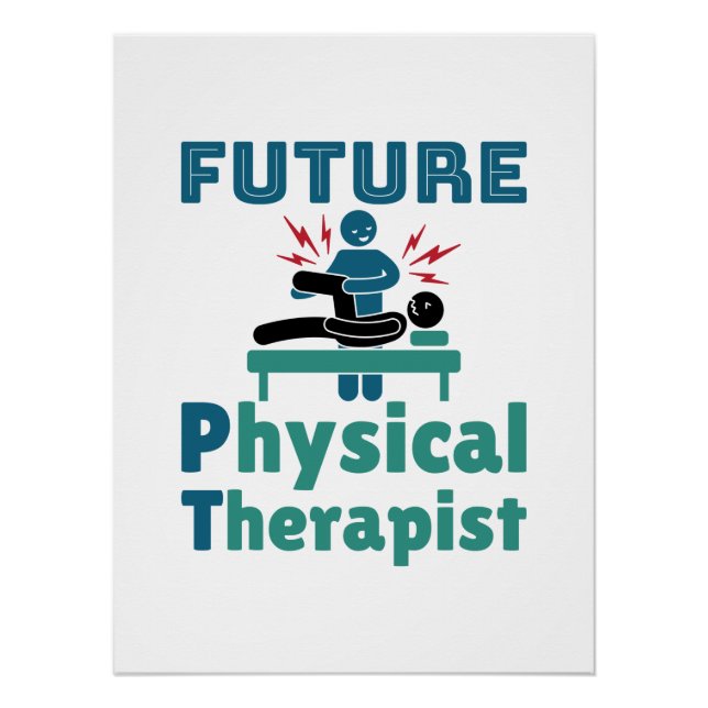 Pôster Futuro Fisioterapeuta Estudante de FT (Frente)