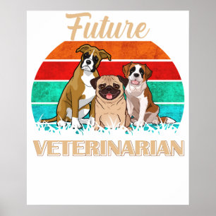 Poster Futuro Veterinário - Lindos Veterinários Aspirante