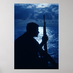 Poster Fuzileiro naval dos E.U.