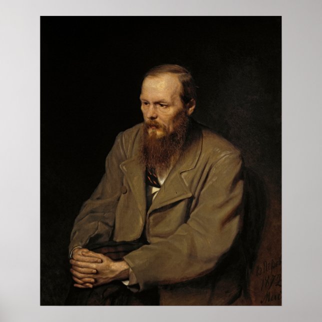 Poster Fyodor Dostoevsky (Frente)